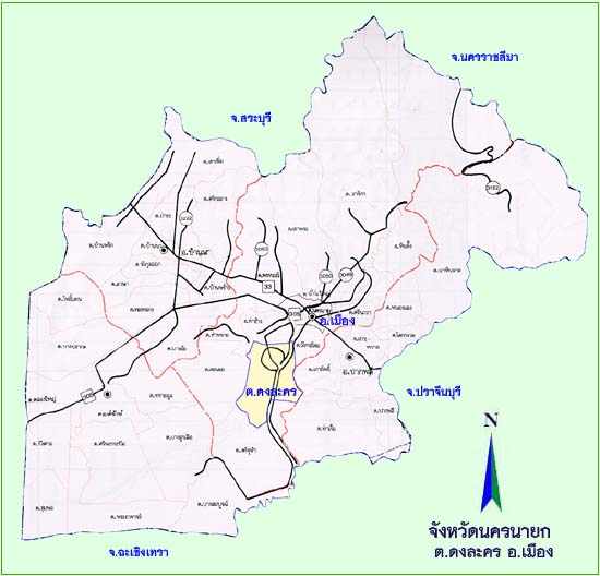 map nakhon